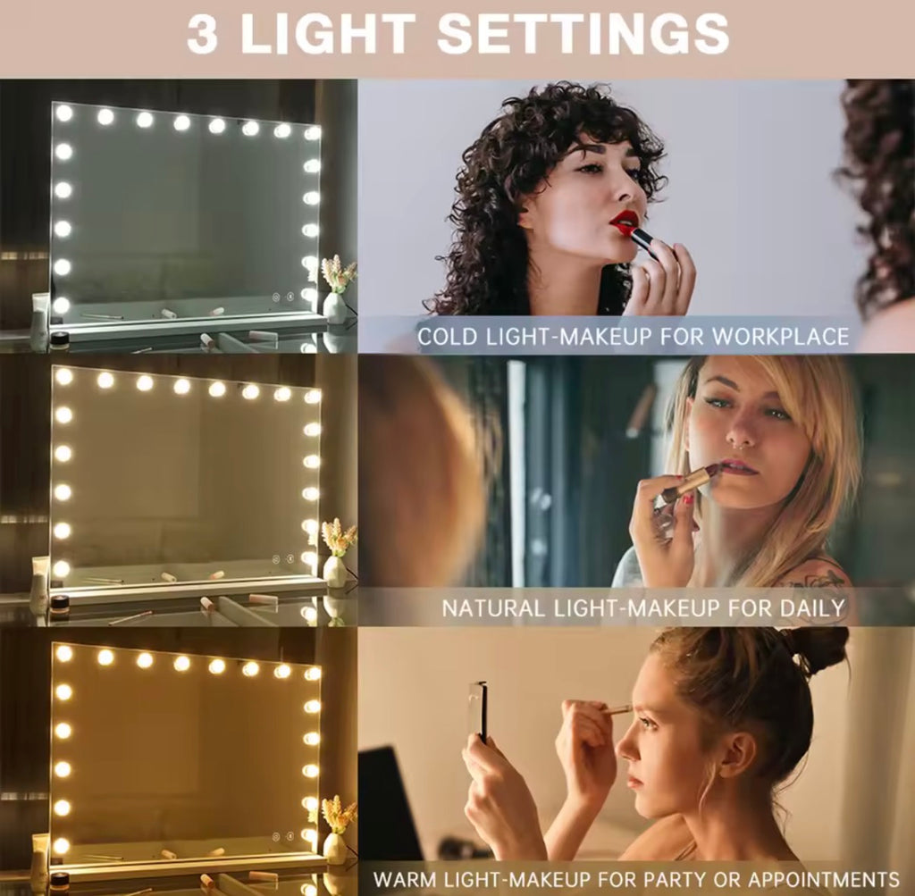 Large Vanity Mirror with lights
